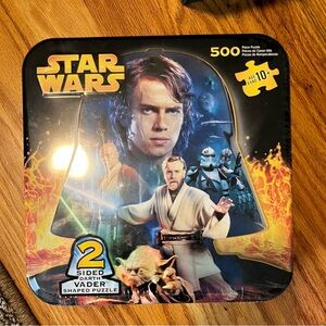 Star Wars Puzzle in metal tin. Still wrapped!